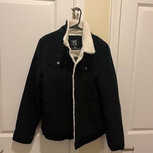 Kolton Corduroy Sherpa Aviator Jacket